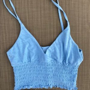 Blue tank top